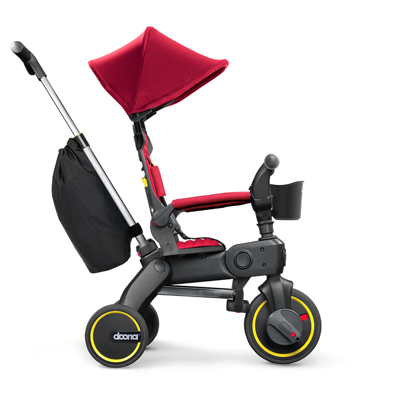 Liki S3 Convertible Stroller Trike - Flame Red