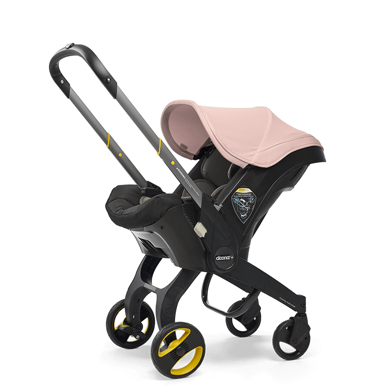 Doona Infant Convertible Car Seat and Stroller - Blush Pink