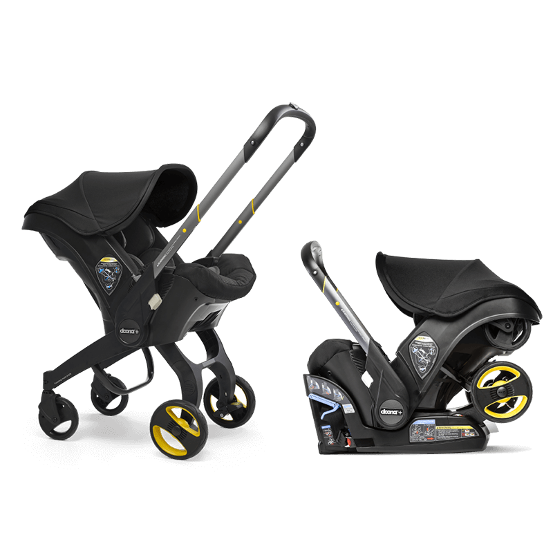 stroller convertible to car seat Doona Infant Car Seat & Stroller Nitro Black