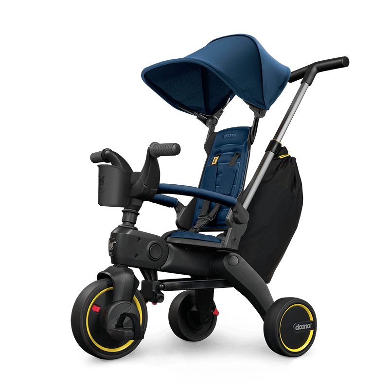 Liki S3 Convertible Stroller Trike - Royal Blue