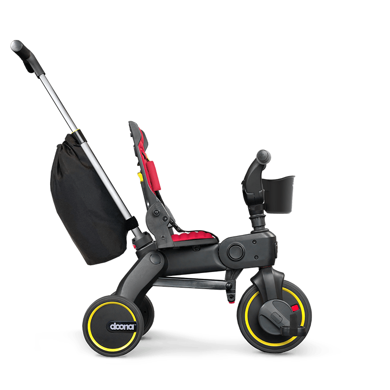 Liki S3 Convertible Stroller Trike - Flame Red