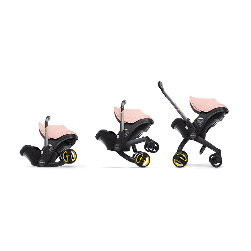 Doona Infant Convertible Car Seat and Stroller - Blush Pink