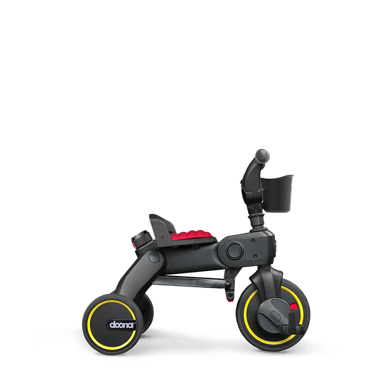 Liki S3 Convertible Stroller Trike - Flame Red
