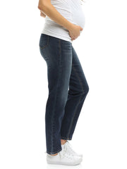 Maternity 30" Straight Leg Jean W/Bellyband - Jenya