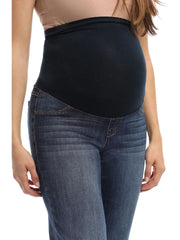 Maternity 30" Straight Leg Jean W/Bellyband - Jenya