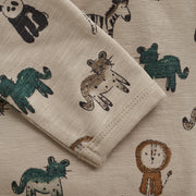 Long Sleeve Bodysuit - Oxford Tan Jungle