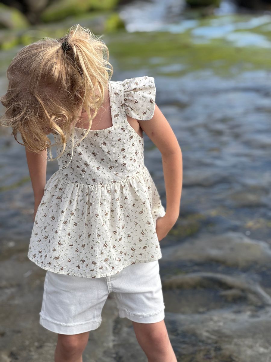 Kelsey Shorts - Ivory