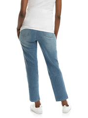 Maternity 28" Straight Leg Jean W/Bellyband - Kinsley