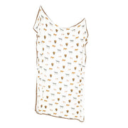 Bamboo Swaddling Blanket - Moo