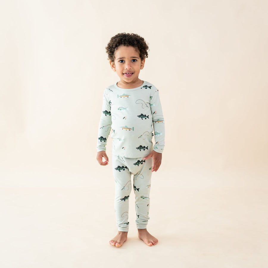 Toddler Pajama Set - Fishing