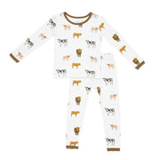 Toddler Pajama Set - Moo