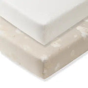 Organic Cotton Crib Sheet - Set of 2 (Various Colors)