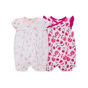 2 Pack Graceful Swans Bubble Romper Set - Dawn