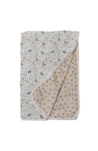 Muslin Quilt Blanket - Bumble Bees