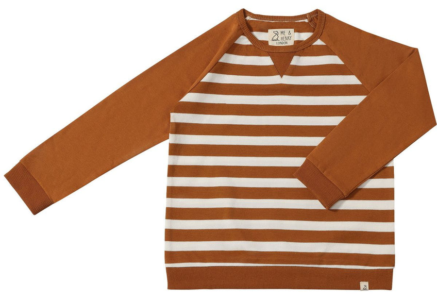 Obion Sweatshirt - Rust/White