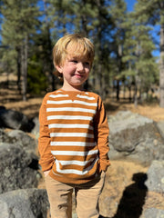 Obion Sweatshirt - Rust/White