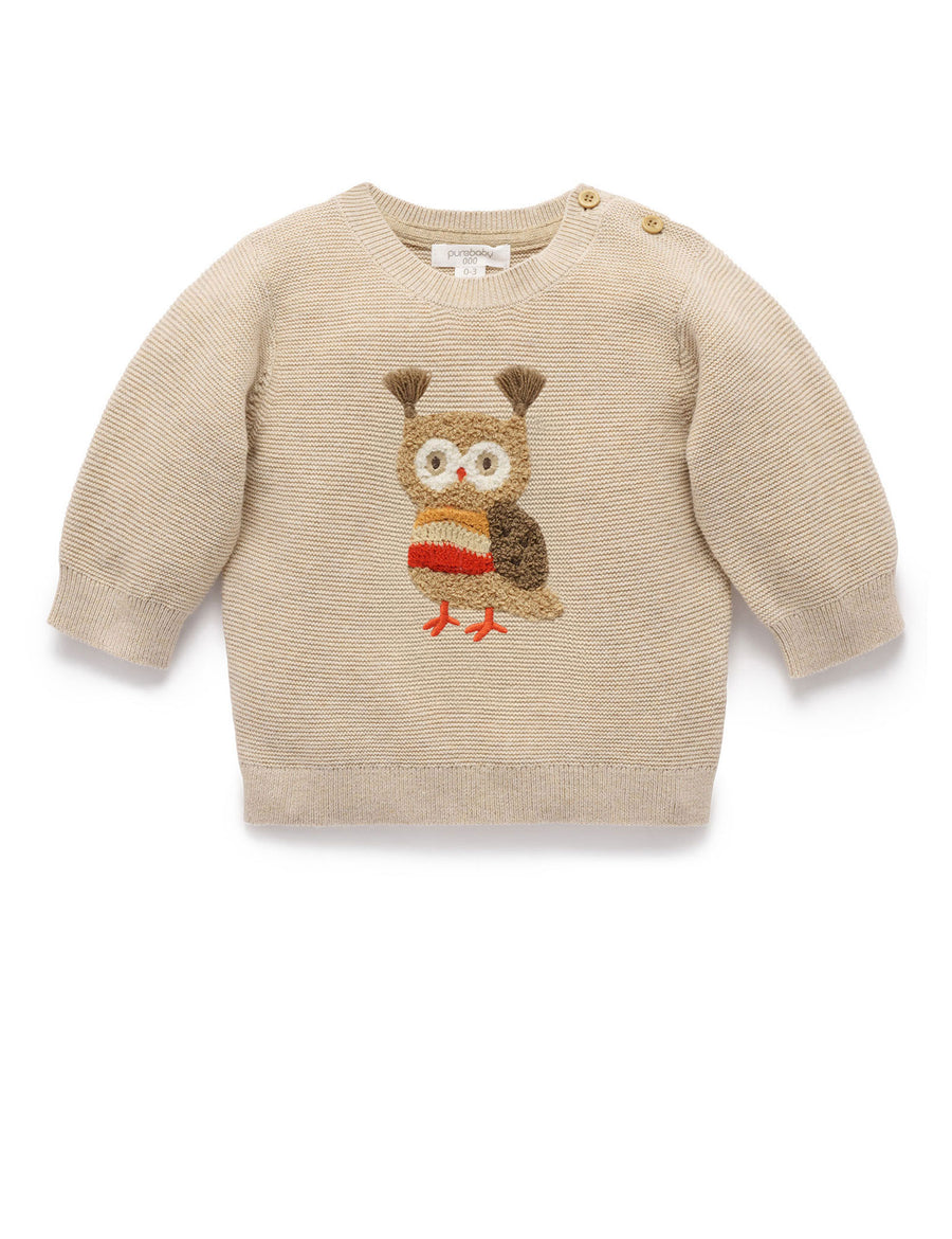 Magical Forest Sweater - Oat Melange