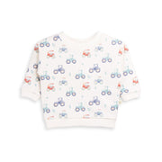 Organic Cotton French Terry Sweat Shirt - Harvest Time