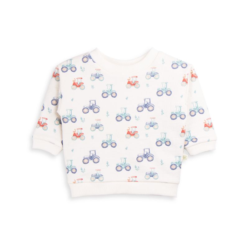 Organic Cotton French Terry Sweat Shirt - Harvest Time