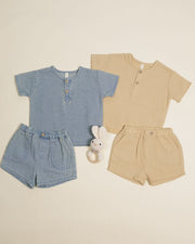 Utility Short - Chambray