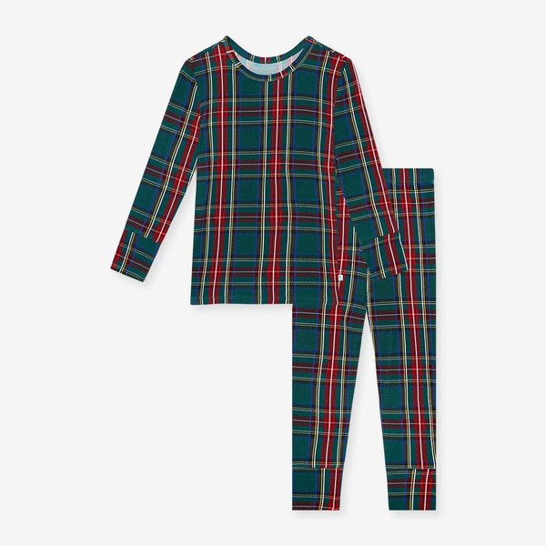 Long Sleeve Basic Pajama - Tartan Plaid