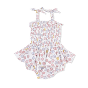 Smocked Bubble with Skirt - Sarah Floral