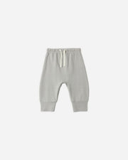 Drawstring Pants - Sage Micro Stripe