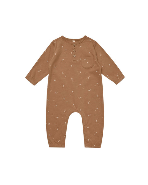 Long Sleeve Jumpsuit - Moons