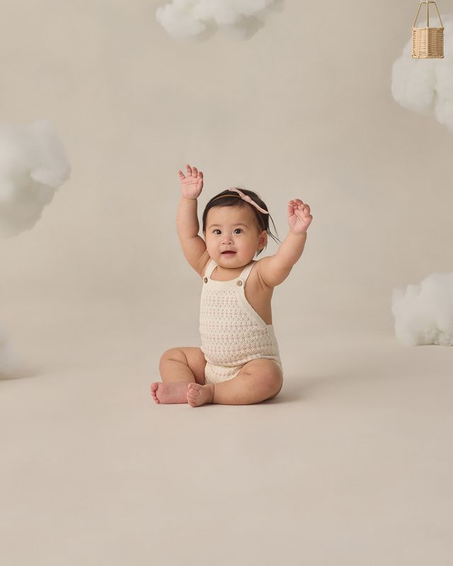 Tatum Romper - Ivory