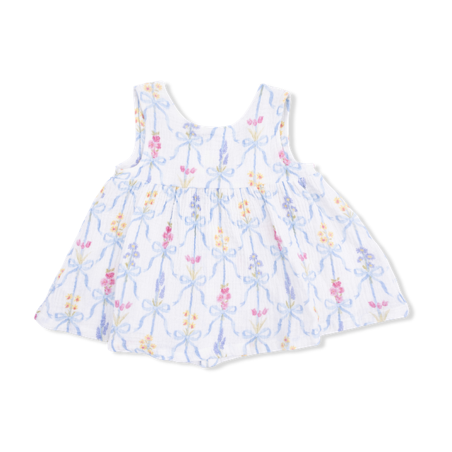 Dress with Bow and Bloomer - Ribbon Bouquets