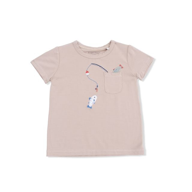 Crew Neck Tee and Cargo Short - Gone Fishing
