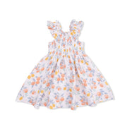 Smocked Sundress with Bloomer -Citrus Floral