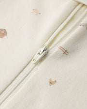 Zip Long Sleeve Sleeper - Farm