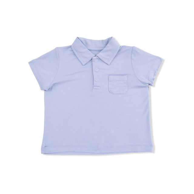 Polo with Casual Short - Dusty Plaid