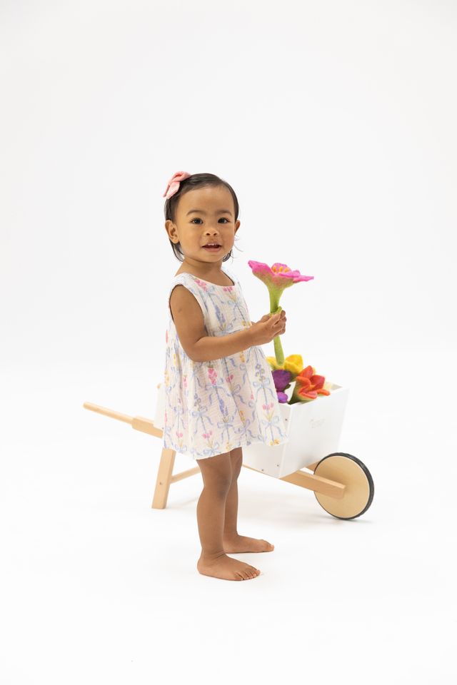 Dress with Bow and Bloomer - Ribbon Bouquets