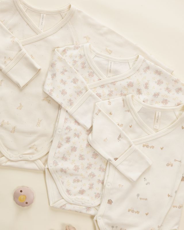 Side Snap Bodysuit - Farm