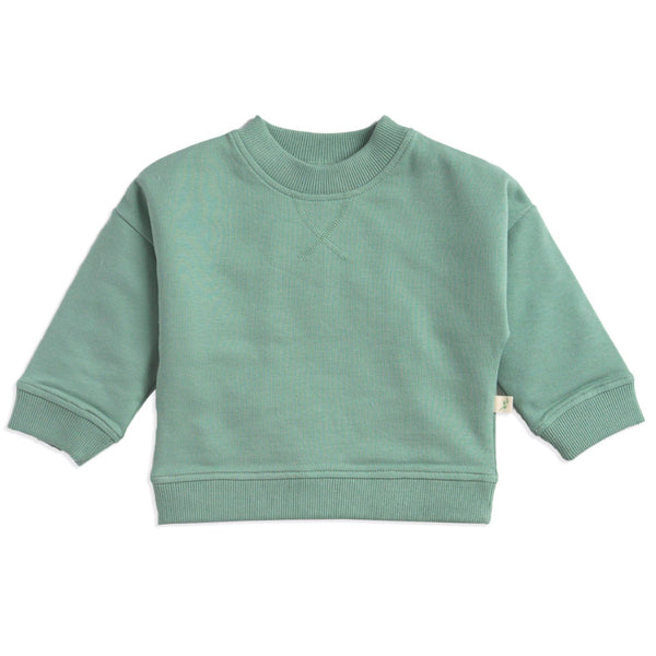 Organic Slouch Sweatshirt - Emerald