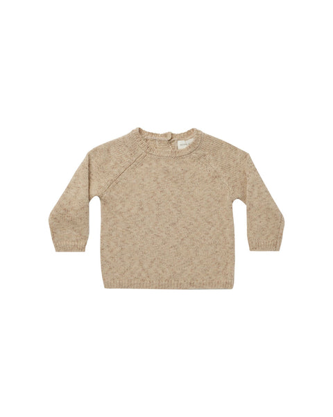 Speckled Knit Sweater - Latte
