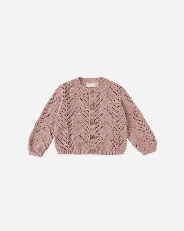 Knit Cardigan - Mauve
