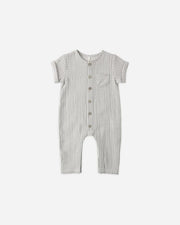 Charlie Jumpsuit - Sage Gingham