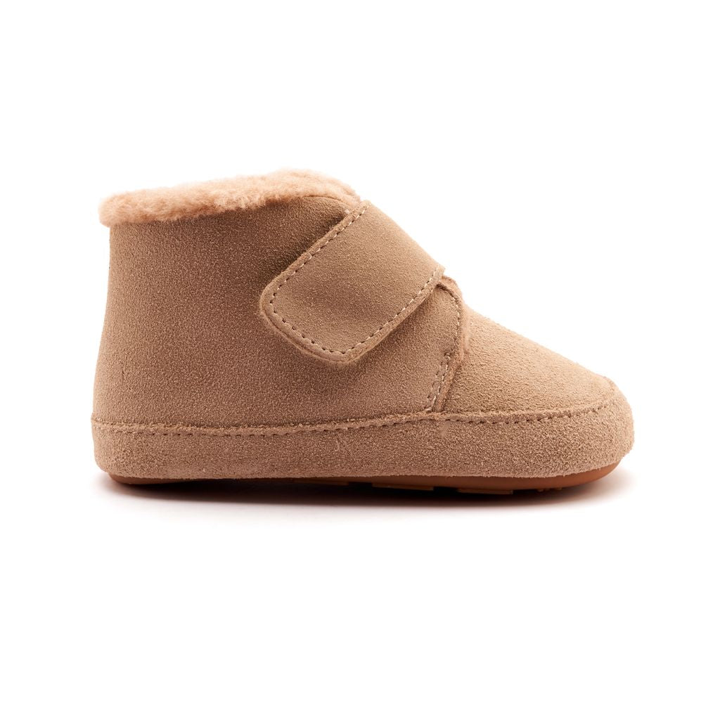 Shloofy Boot - Sand Suede