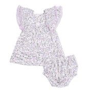 V-neck Dress and Bloomer - Shannon Floral