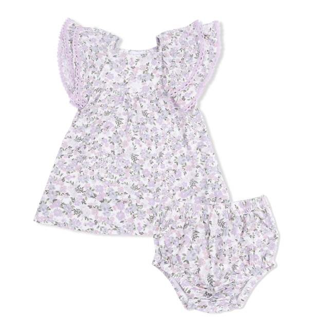 V-neck Dress and Bloomer - Shannon Floral