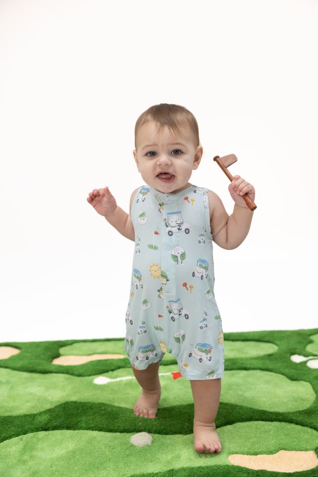 Sleeveless Shortie Romper - Golf Pros
