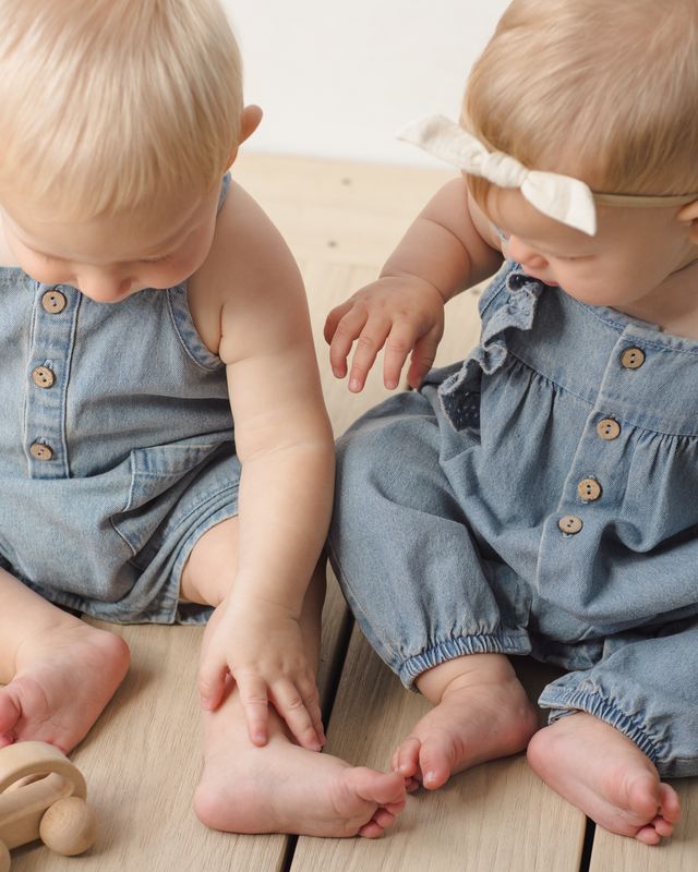 Oakley Romper - Chambray