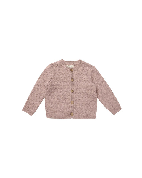 Knit Cardigan - Mauve