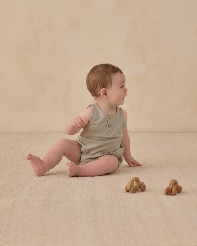 Sleeveless Bubble - Sage