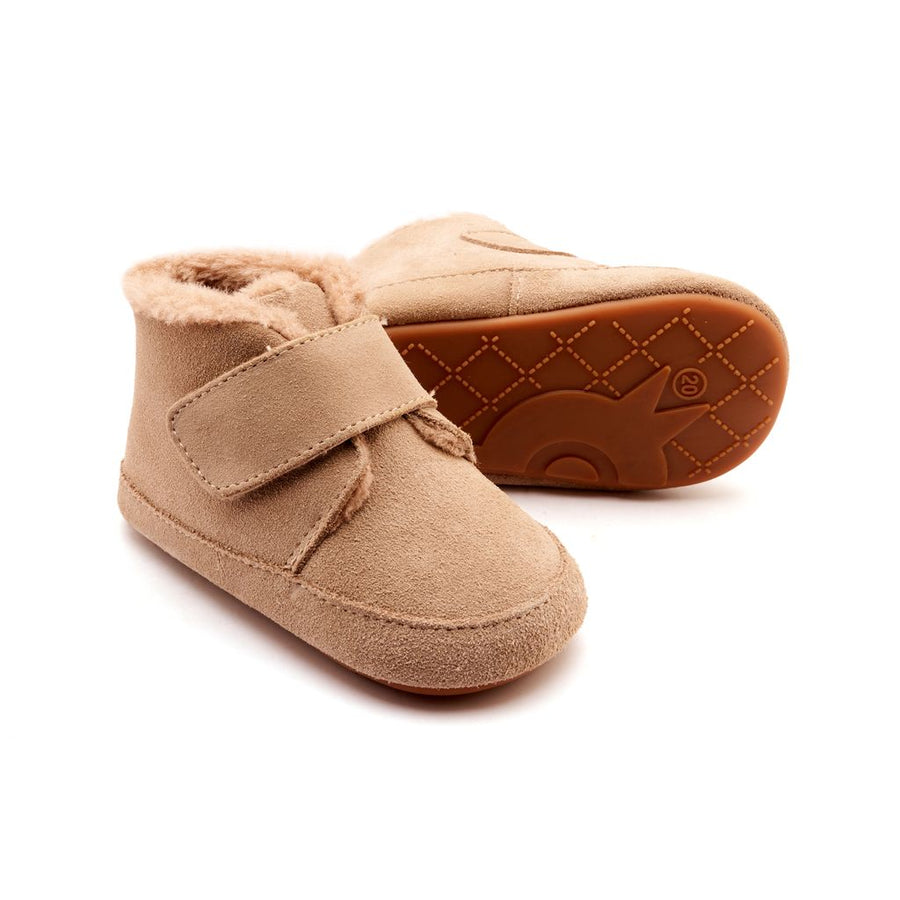 Shloofy Boot - Sand Suede