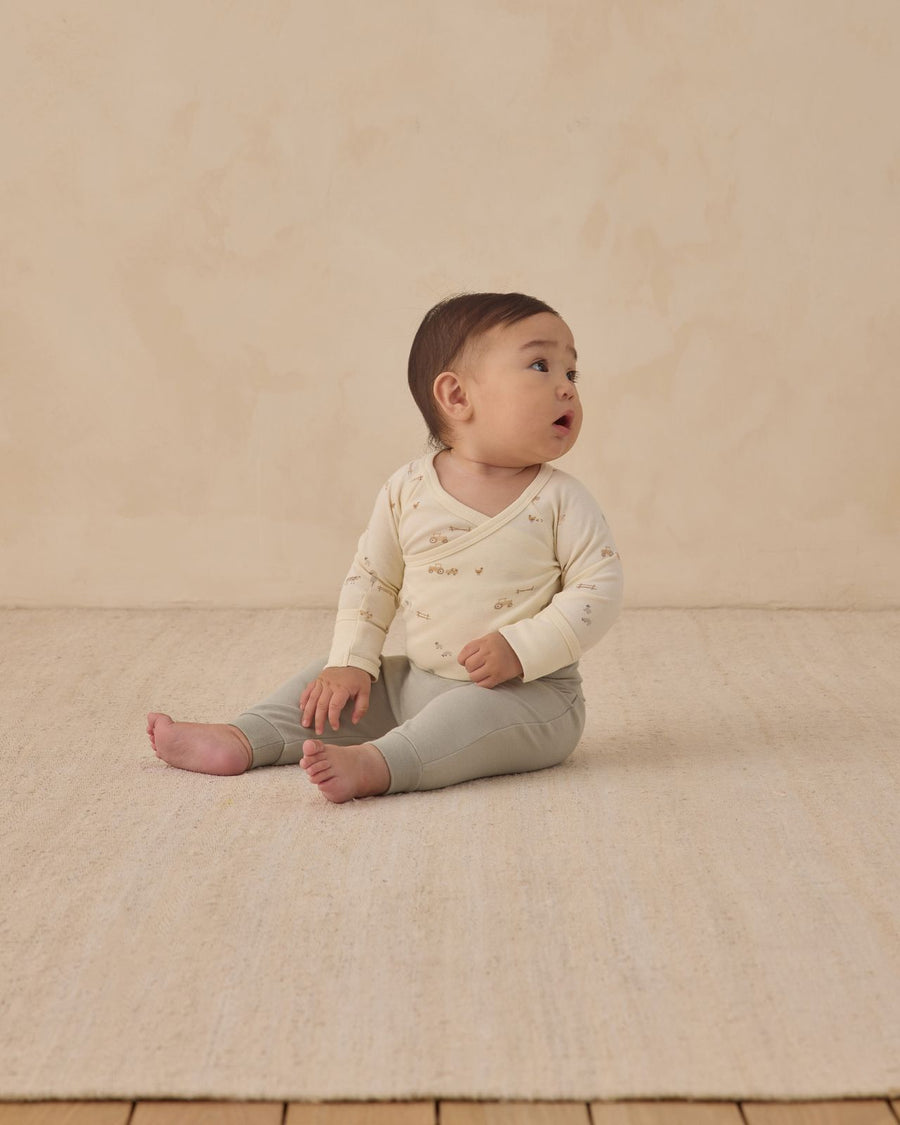 Side Snap Bodysuit - Farm