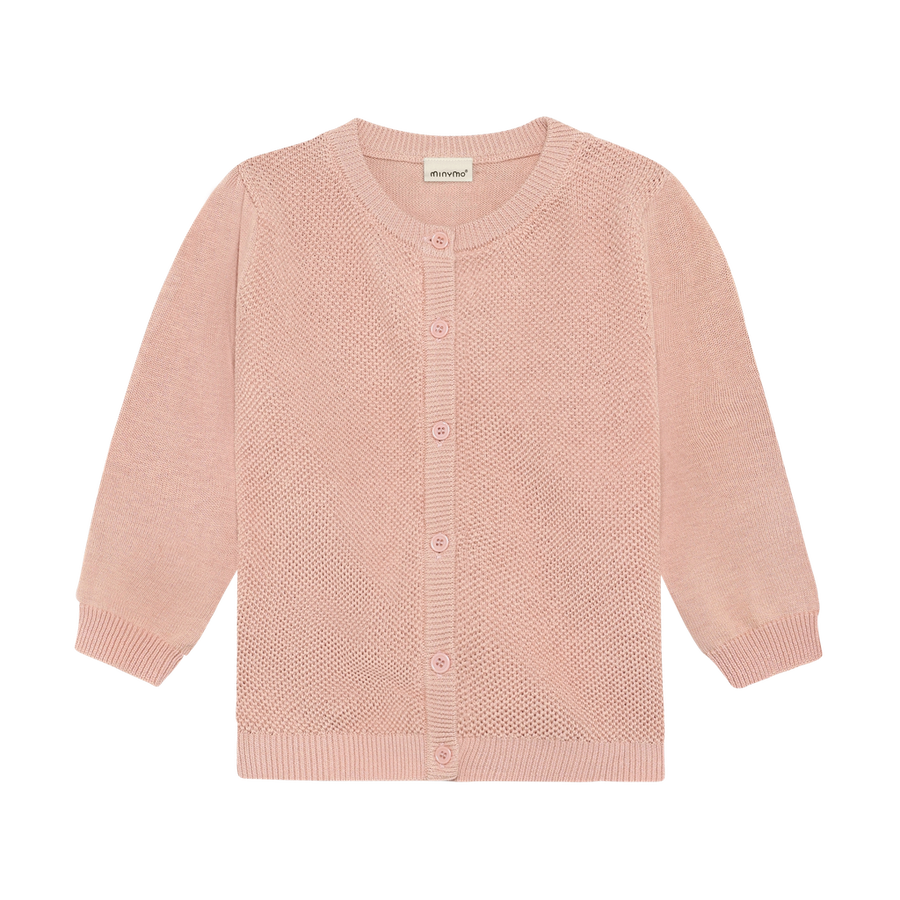 Cardigan Knit - Cameo Rose